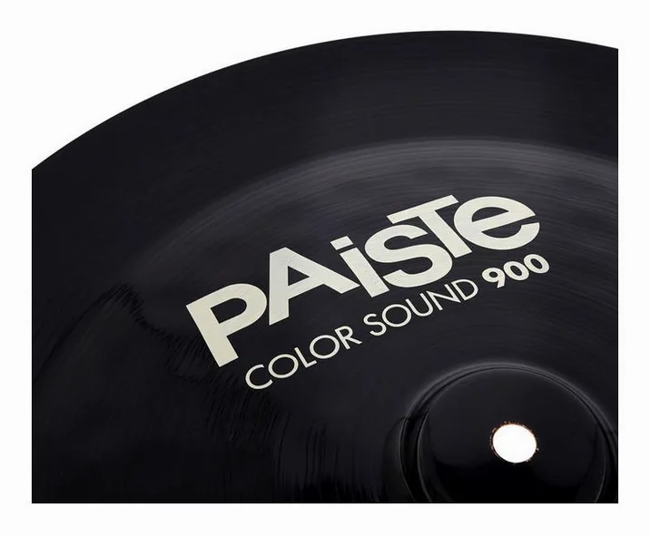 Paiste 18" 900 Color Sound China BK, vista dall'alto, photo 4