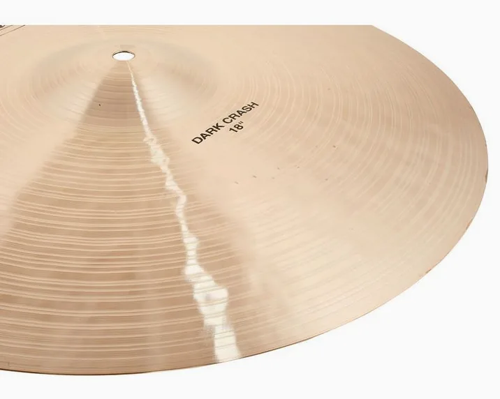 Paiste 18" Masters Dark Crash, vista frontale, photo 4