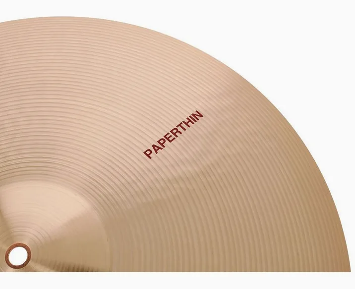 Paiste 18" Paperthin Crash 602 Series, vista di lato, photo 4