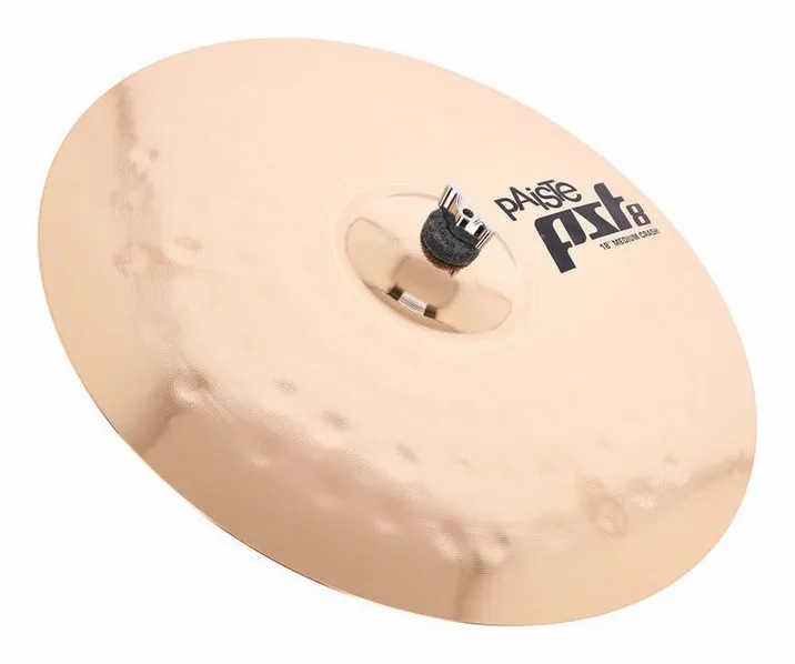 Paiste 18" PST8 Reflector Med. Crash, dettaglio frontale