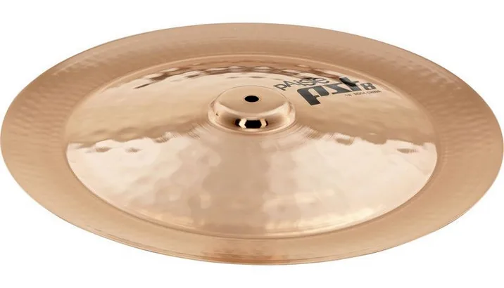 Paiste 18" PST8 Reflector Rock China, vista di tre quarti, photo 3