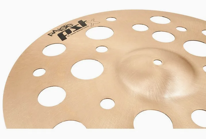 Paiste 18" PSTX Swiss Medium Crash, vista di tre quarti, photo 3