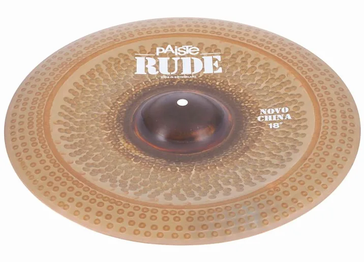 Paiste 18" Rude Novo China, dettaglio frontale