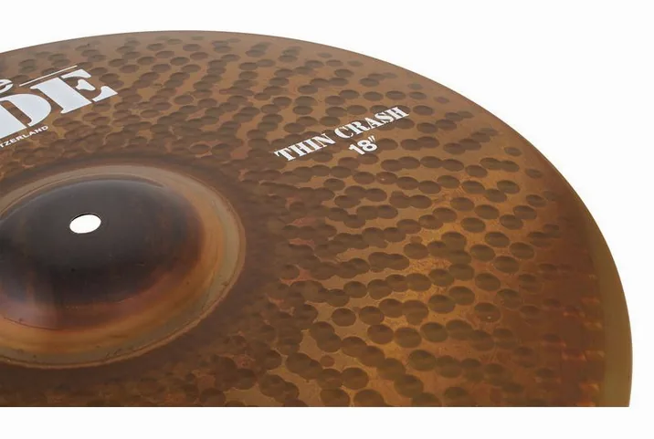 Paiste 18" Rude Thin Crash, vista di lato, photo 4