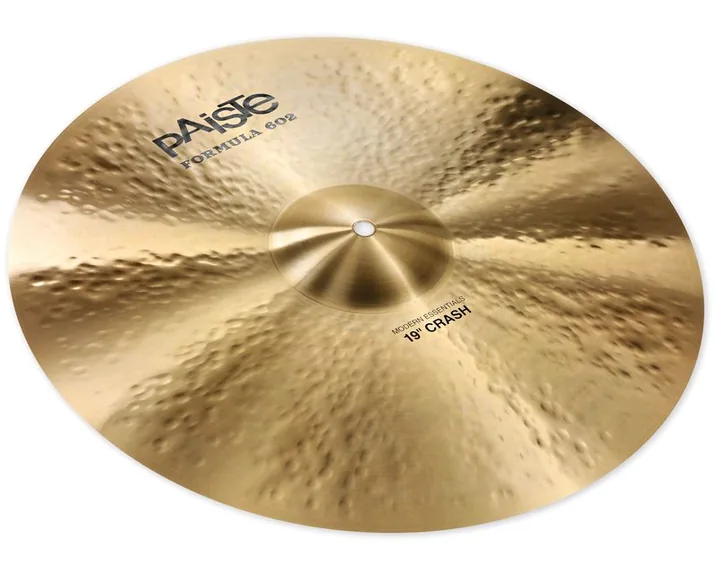 Paiste 19" 602 Mod. Essentials Crash, vista frontale