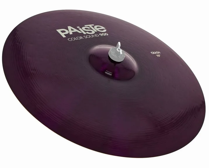 Paiste 19" 900 Color Sound Crash PRP, su sfondo neutro