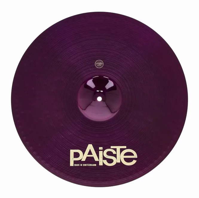 Paiste 19" 900 Color Sound Crash PRP, vista dall'alto, photo 3