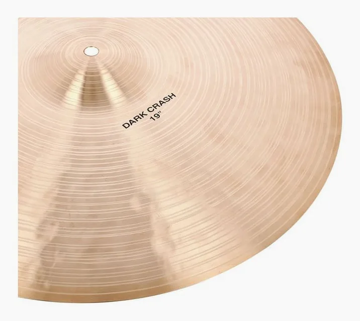 Paiste 19" Masters Dark Crash, vista di lato, photo 4
