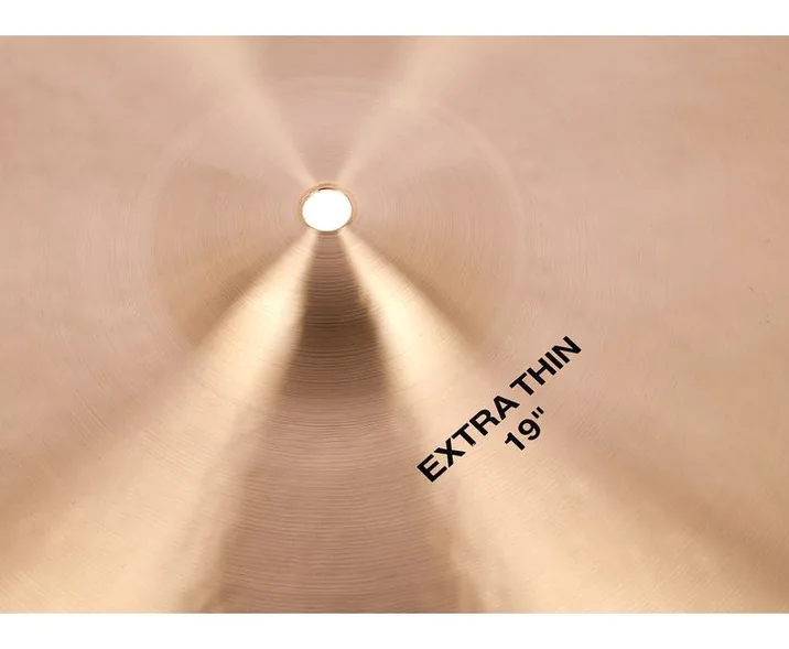 Paiste 19" Masters Extra Thin Crash, vista di lato, photo 4