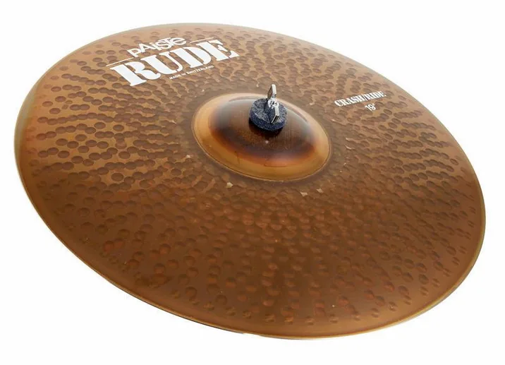 Paiste 19" Rude Crash/Ride, su sfondo neutro