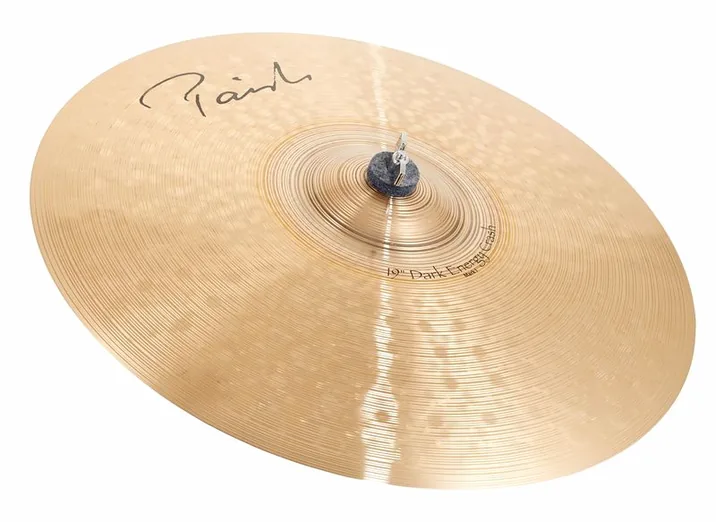 Paiste 19" Signature Dark Energy MKI, su sfondo neutro
