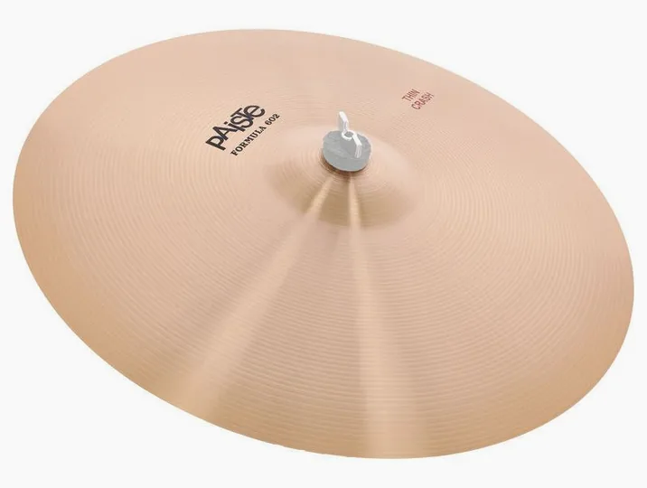Paiste 19" Thin Crash 602 Series, dettaglio frontale