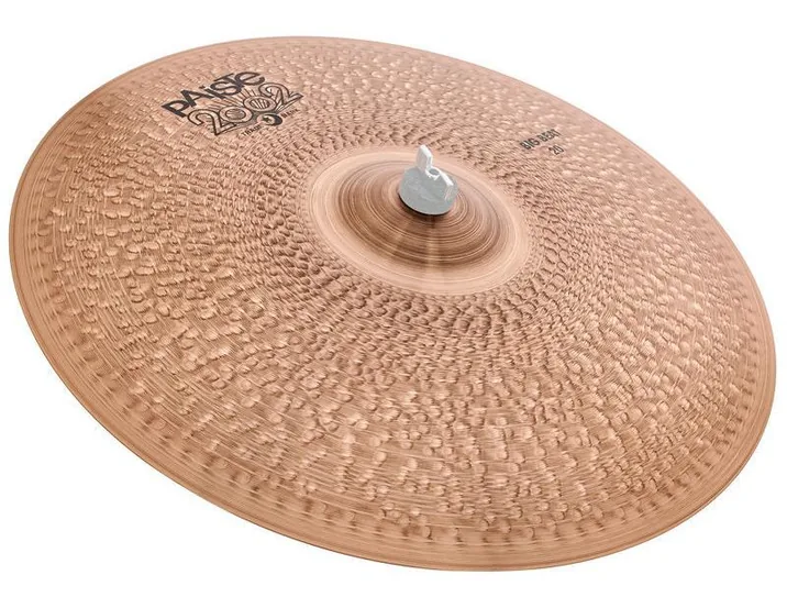 Paiste 20" 2002 Black Big Beat Cymbal, dettaglio frontale