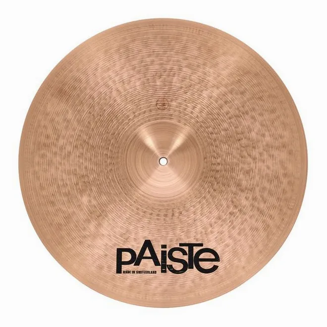 Paiste 20" 2002 Black Big Beat Cymbal, vista di tre quarti, photo 3