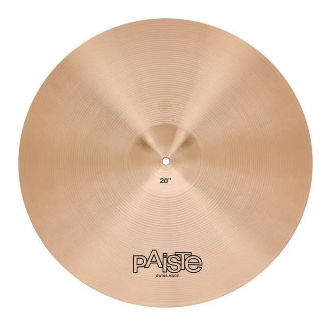 Paiste 20" 602 Medium Crash, vista di lato, photo 2