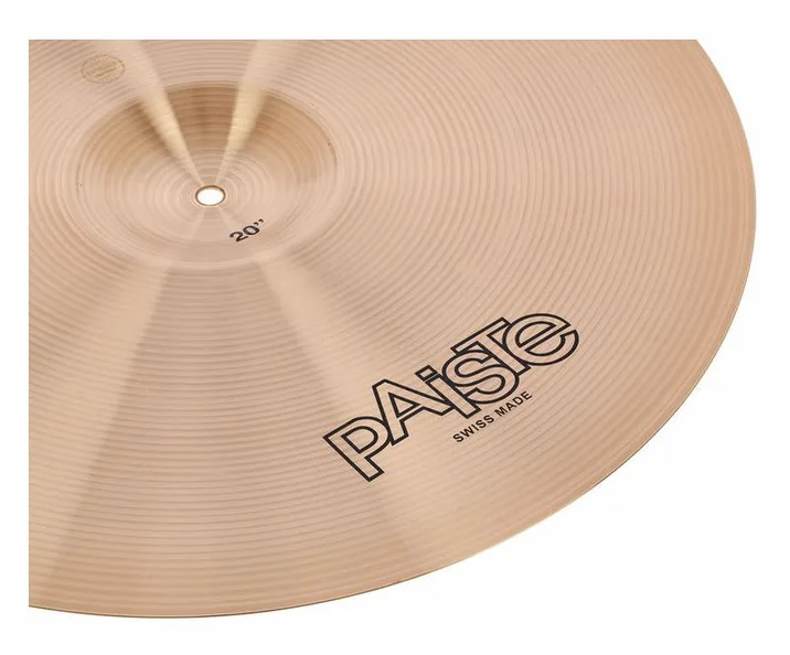 Paiste 20" 602 Medium Crash, vista frontale, photo 4
