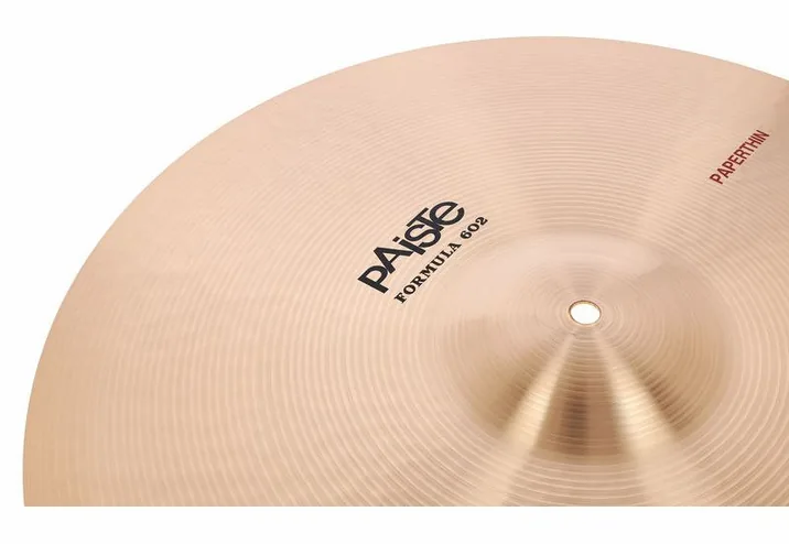 Paiste 20" 602 Paperthin Crash, vista di tre quarti, photo 3