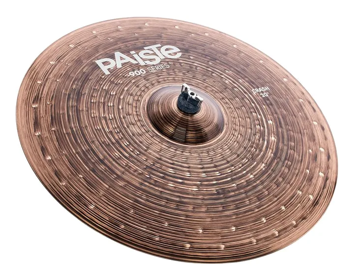 Paiste 20" 900 Series Crash, di fronte su sfondo neutro
