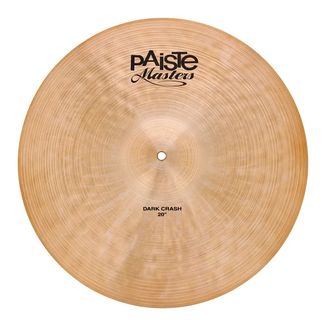 Paiste 20" Masters Dark Crash, vista dall'alto, photo 2