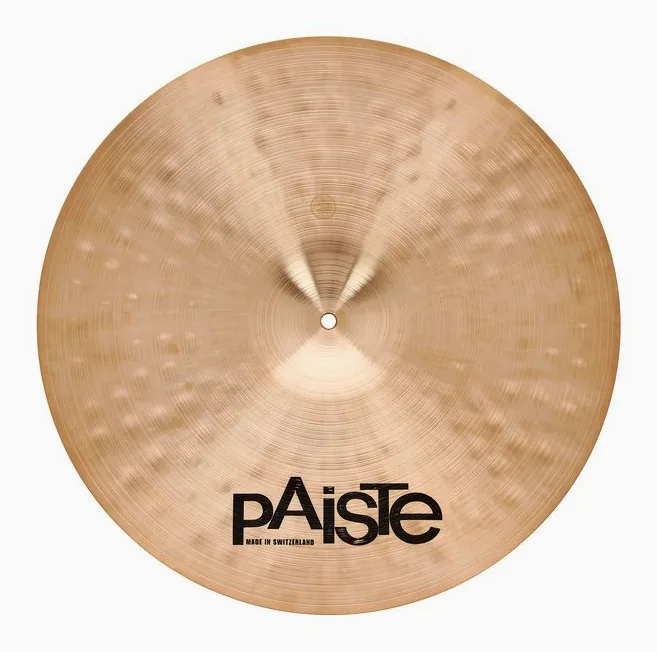 Paiste 20" Masters Dark Crash, su sfondo neutro, photo 3