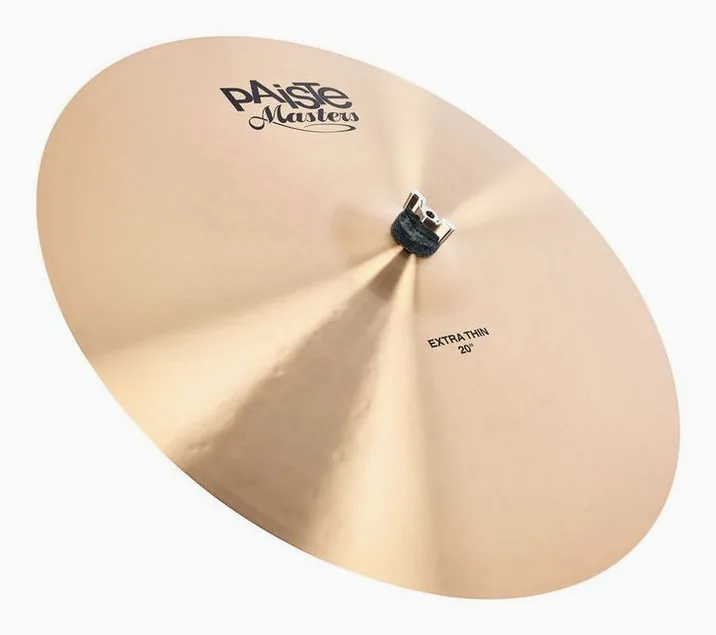 Paiste 20" Masters Extra Thin Crash, vista frontale