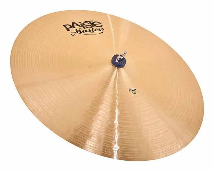 Paiste 20" Masters Thin Ride, dettaglio frontale