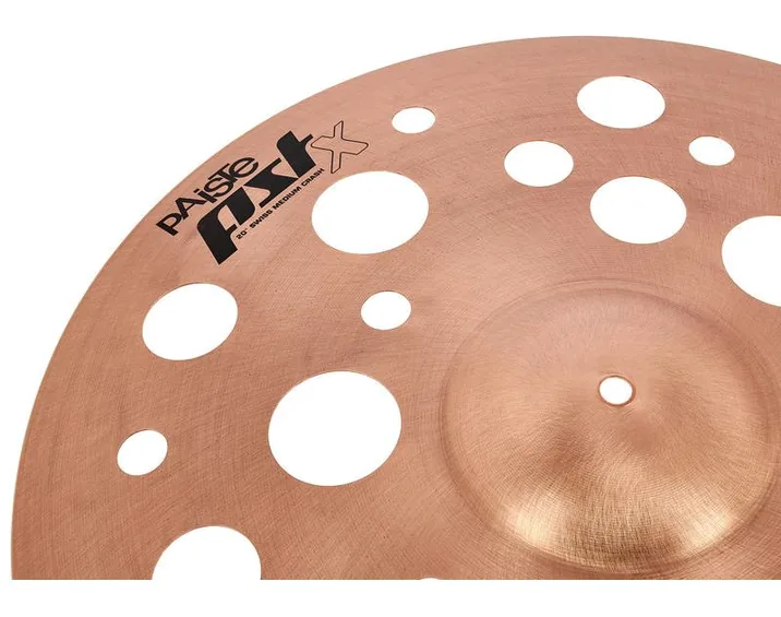 Paiste 20" PSTX Swiss Medium Crash, vista di tre quarti, photo 3