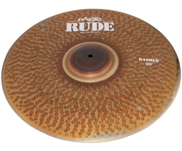 Paiste 20" Rude Basher, di fronte su sfondo neutro