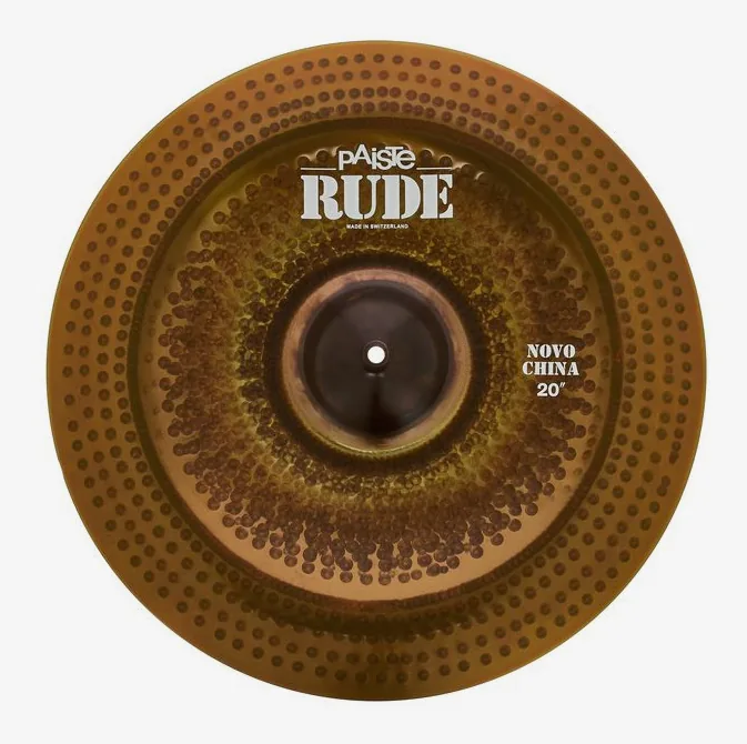 Paiste 20" Rude Novo China, vista di lato, photo 2
