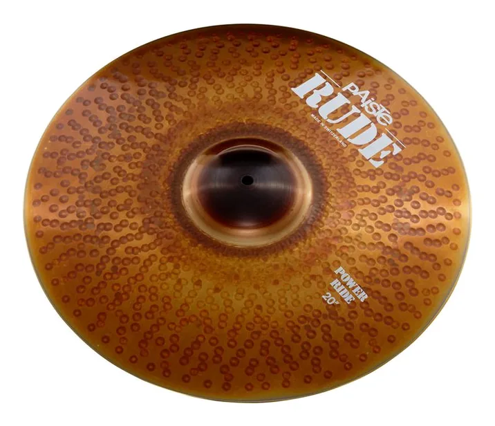 Paiste 20" Rude Power Ride, di fronte su sfondo neutro
