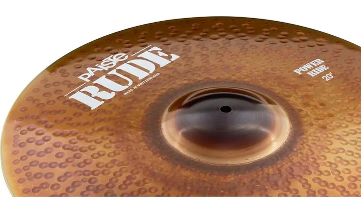 Paiste 20" Rude Power Ride, dettaglio ravvicinato, photo 3