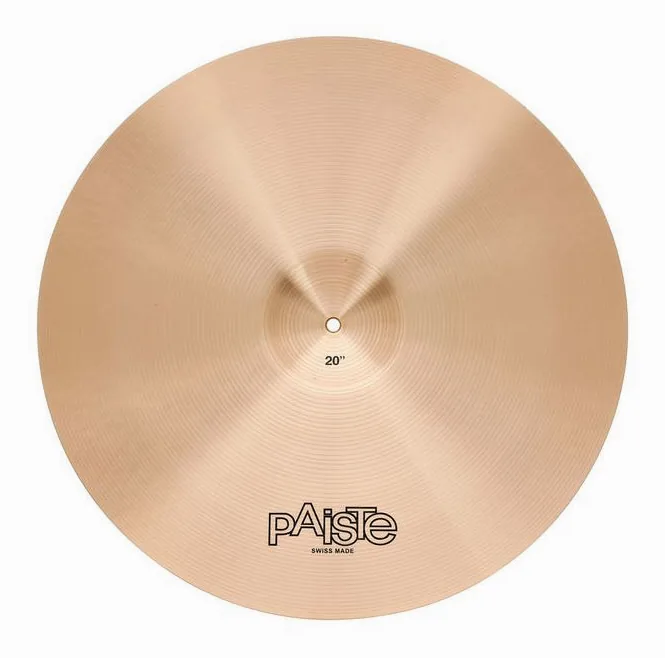 Paiste 20" Thin Crash 602 Series, vista dall'alto, photo 2