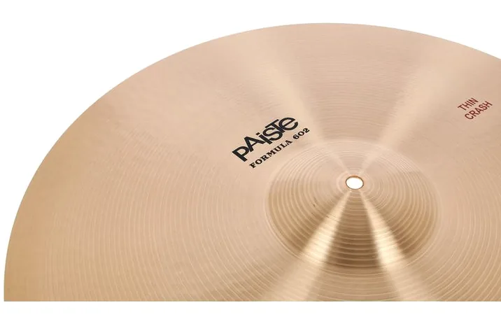 Paiste 20" Thin Crash 602 Series, vista dall'alto, photo 3