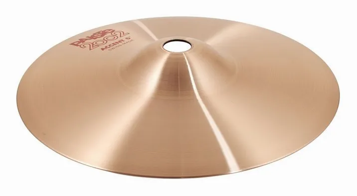 Paiste 2002 06" Accent Cymbal, vista dall'alto, photo 3