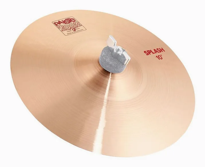 Paiste 2002 Classic 10" Splash, di fronte su sfondo neutro