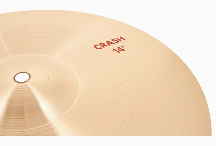 Paiste 2002 Classic 14" Crash, vista di tre quarti, photo 4