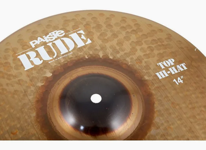 Paiste 14" Rude Hi-Hat, vista di lato, photo 4