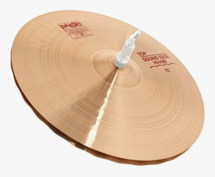 Paiste 2002 Classic 15" Sound Edge HH, vista frontale