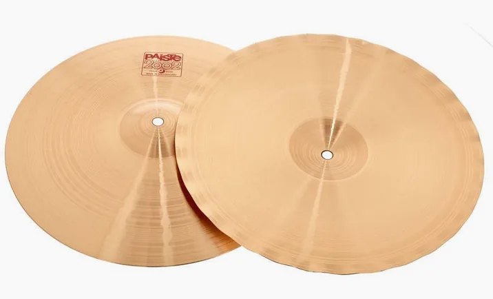 Paiste 2002 Classic 15" Sound Edge HH, vista di lato, photo 3