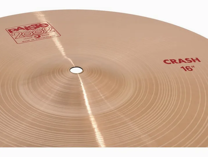 Paiste 2002 Classic 16" Crash, vista di tre quarti, photo 4