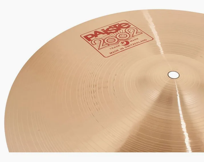 Paiste 2002 Classic 17" Crash, vista dall'alto, photo 3