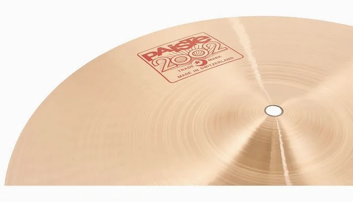 Paiste 2002 Classic 18" Medium Crash, vista di lato, photo 3