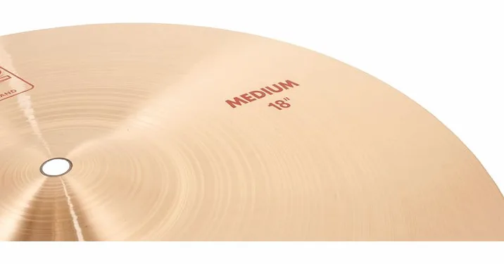 Paiste 2002 Classic 18" Medium Crash, dettaglio ravvicinato, photo 4