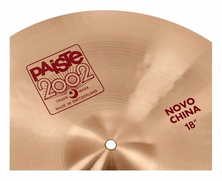Paiste 2002 Classic 18" Novo China, dettaglio ravvicinato, photo 4