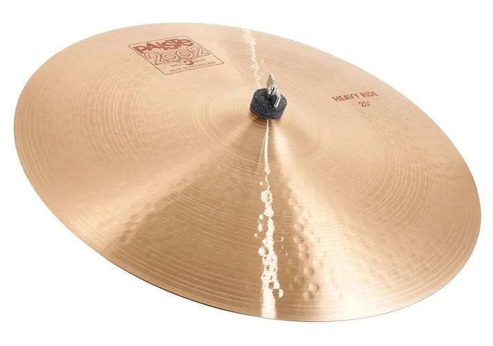 Paiste 2002 Classic 20" Heavy Ride, di fronte su sfondo neutro