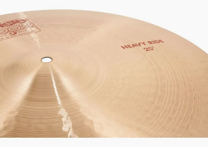 Paiste 2002 Classic 20" Heavy Ride, vista dall'alto, photo 4
