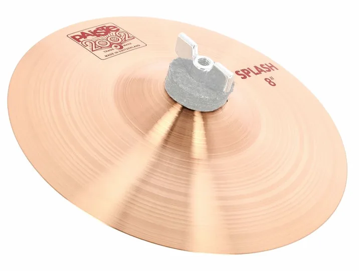 Paiste 2002 Classic 08" Splash, dettaglio frontale