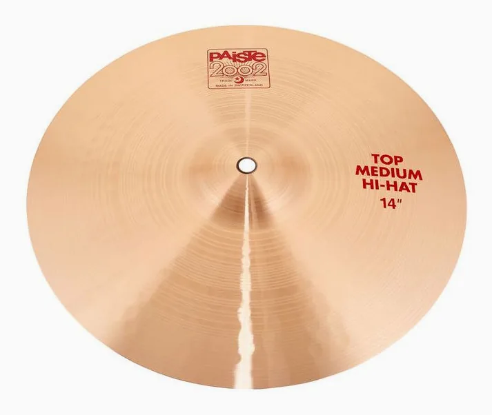 Paiste 2002 Classic 14" HiHat Top Med, vista di tre quarti, photo 2