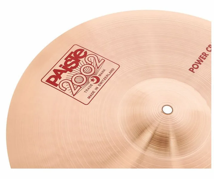 Paiste 2002 Classic 17" Power Crash, vista di lato, photo 3