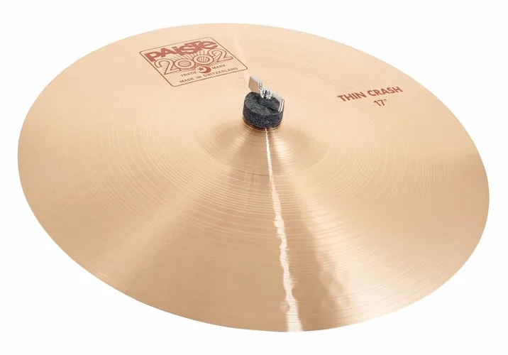 Paiste 2002 Classic 17" Thin Crash, vista frontale